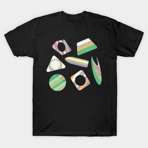 Happy shapes T-Shirt by Nigh-designs
